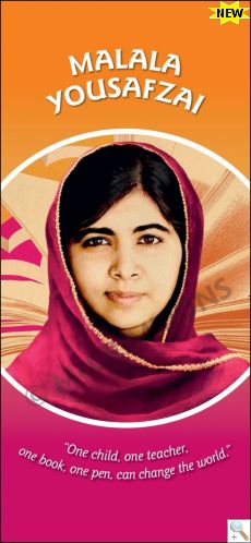 Malala Yousafzai - Roller Banner RB1296