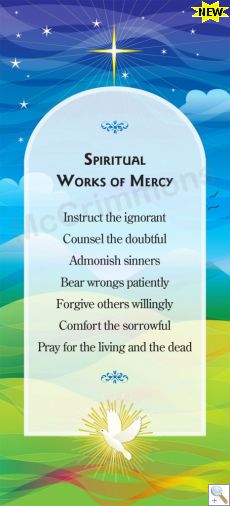 Spiritual Works of Mercy - Display Board 1630