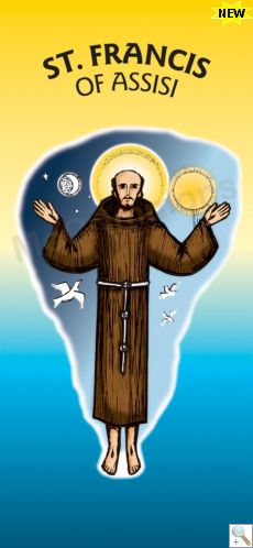 St. Francis of Assisi - Roller Banner RB718B