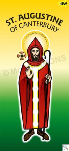 St. Augustine of Canterbury - Roller Banner RB736