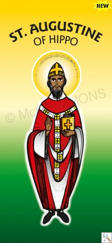 St. Augustine of Hippo - Roller Banner RB737