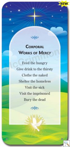 Corporal Works of Mercy - Display Board 1625
