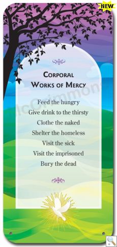 Corporal Works of Mercy - Display Board 1627